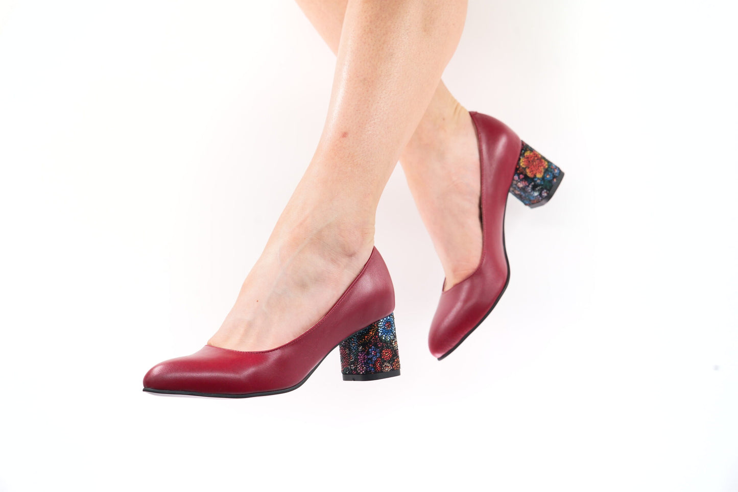 Pantofi de damă din piele naturală Galarieli Saranya
