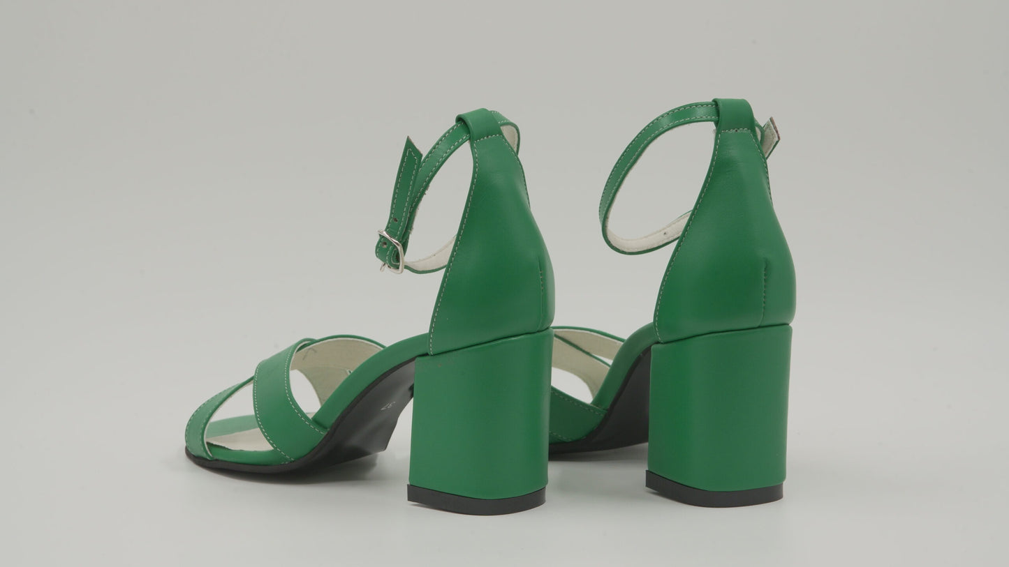 Sandale de damă din piele naturală Galarieli Zoe