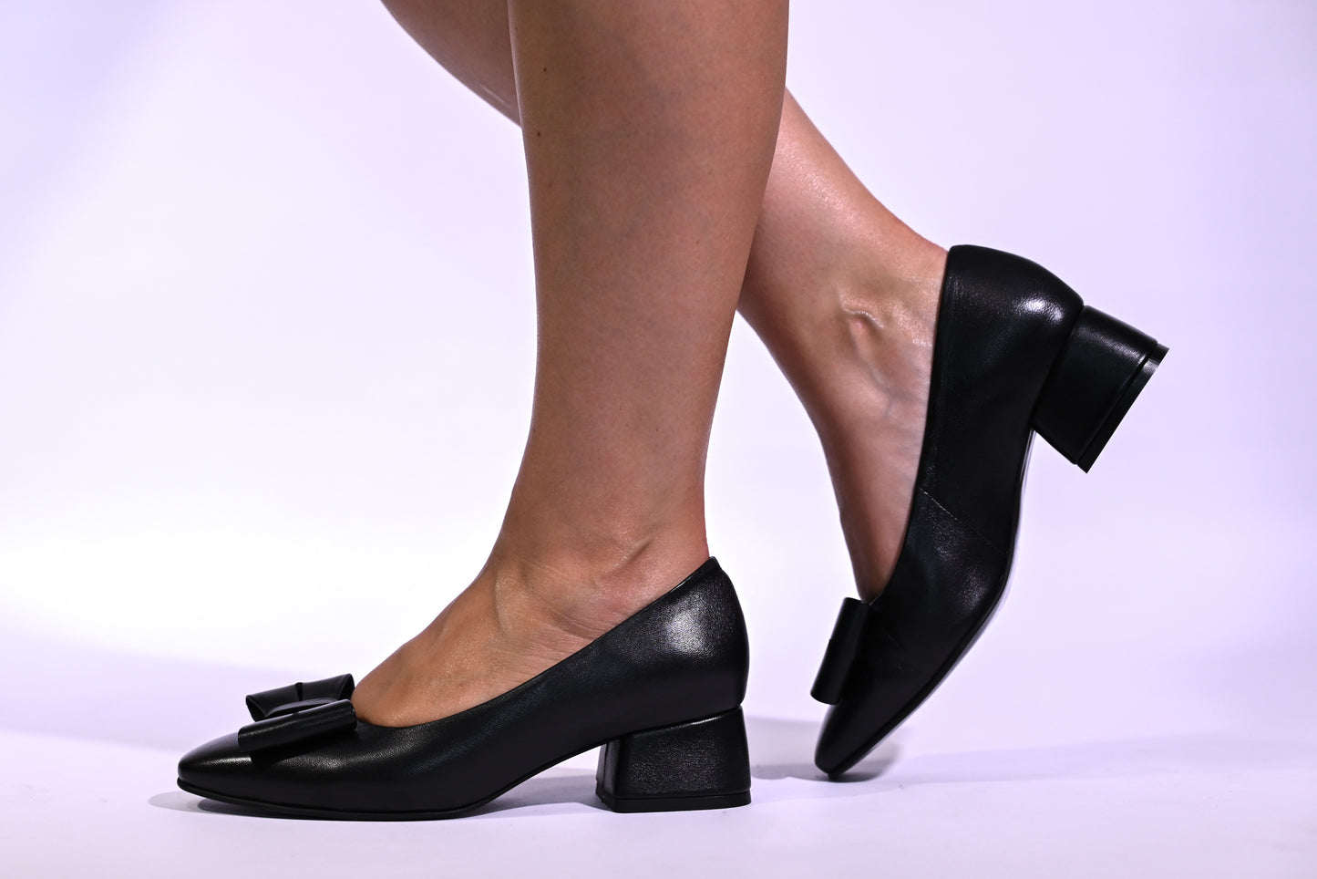 Pantofi de damă din piele naturală Galarieli Electrona