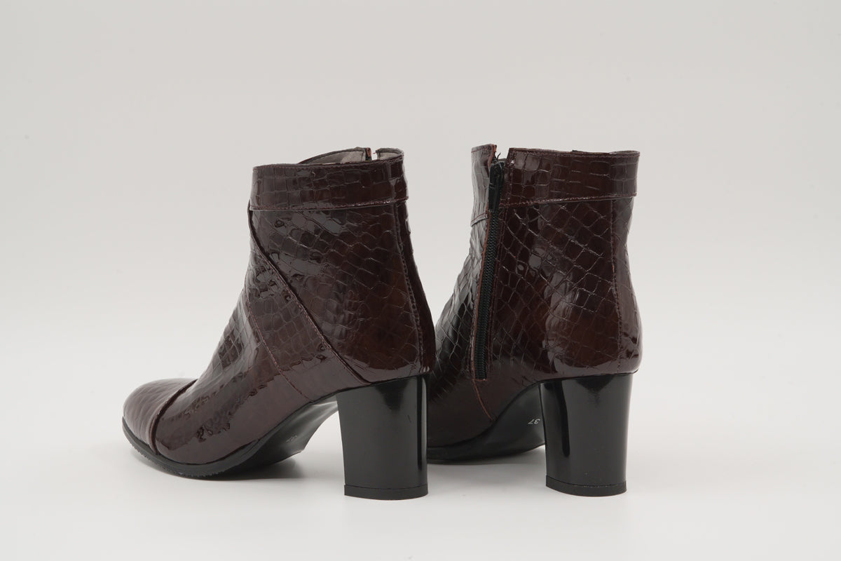 Ghete de dama din piele naturala Galarieli Electra