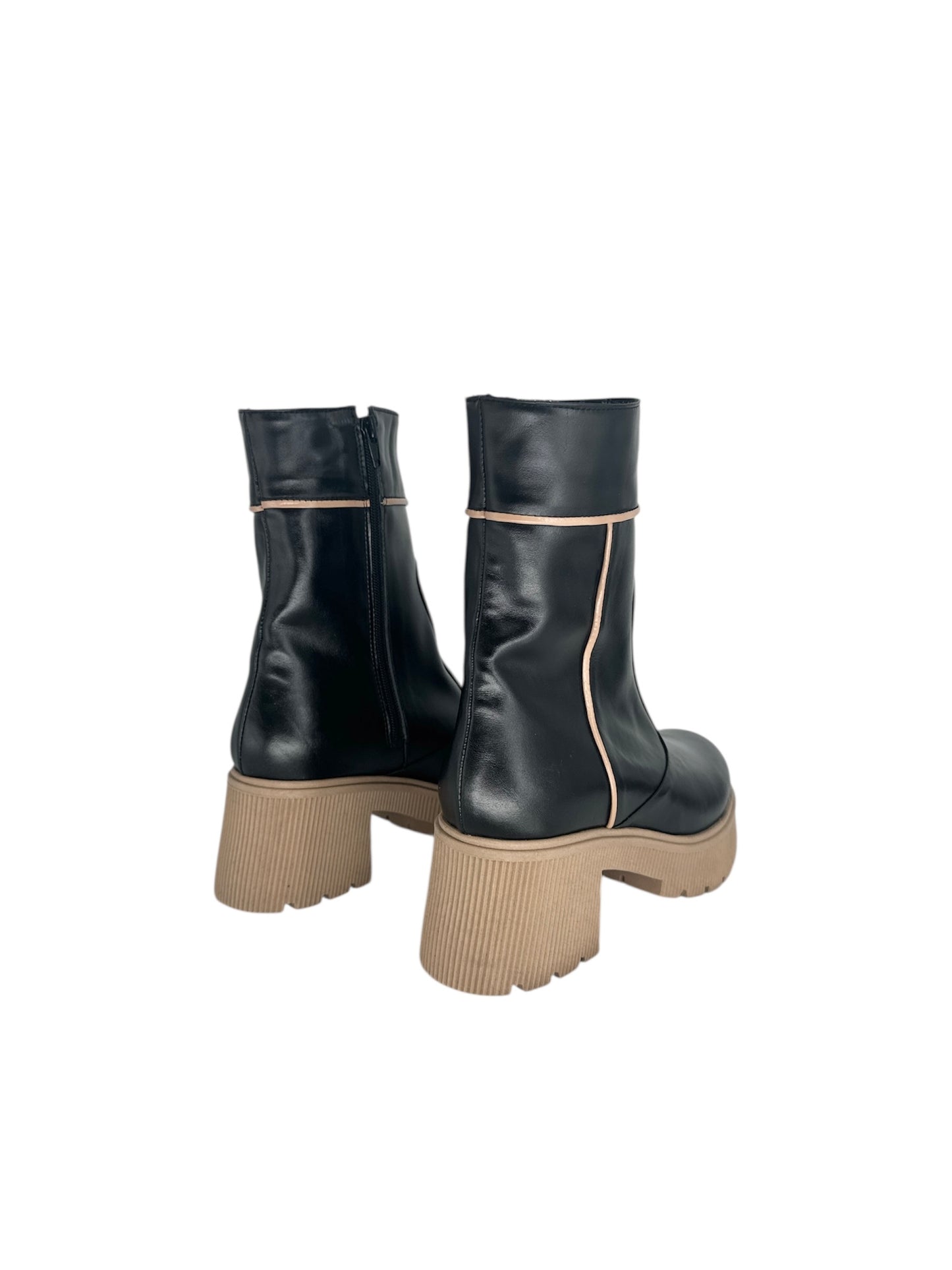 Ghete de dama din piele naturala Galarieli Velisse