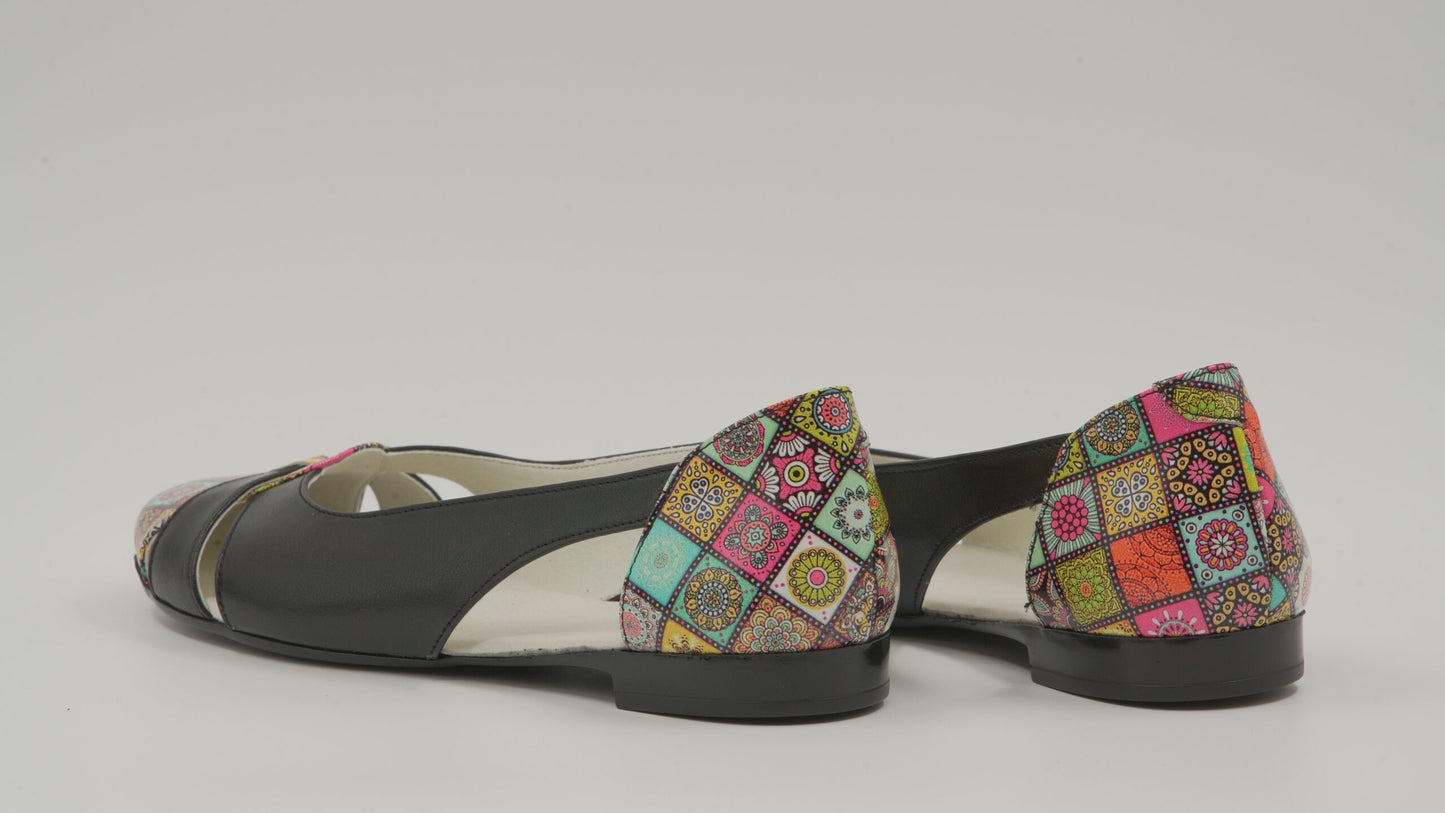 Pantofi de damă din piele naturală Galarieli Aminta