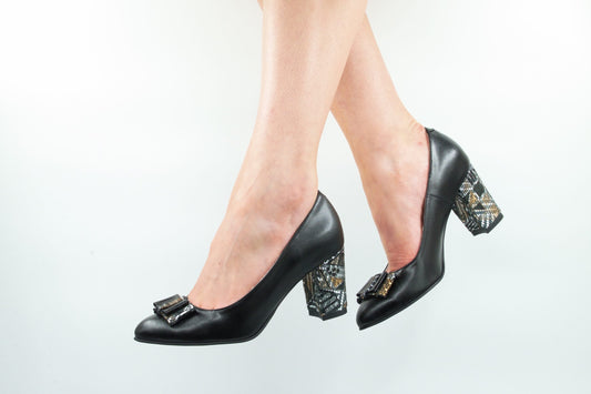 Pantofi de damă din piele naturală Galarieli Iris
