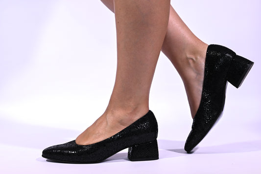 Pantofi de damă din piele naturală Galarieli Reea