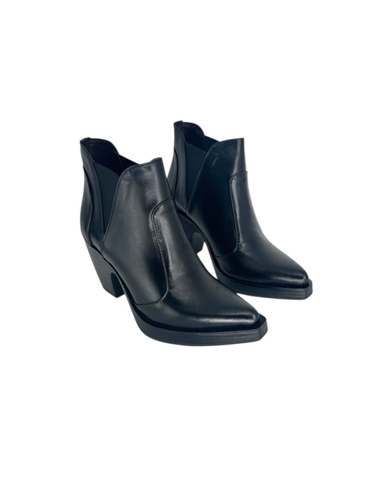 Ghete de dama din piele naturala Galarieli Noeva