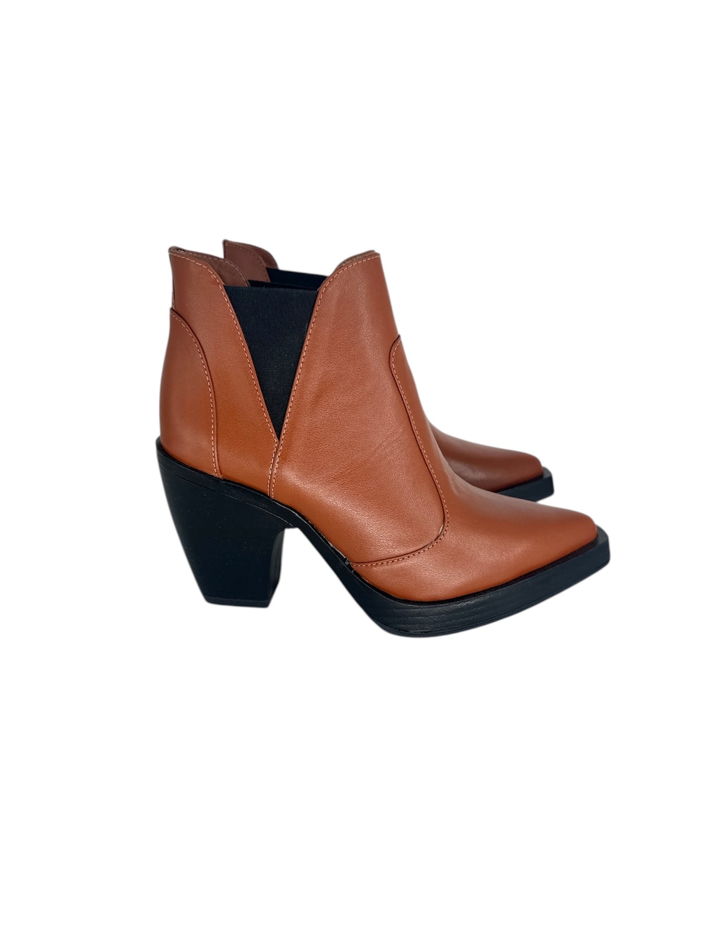 Ghete de dama din piele naturala Galarieli Noeva