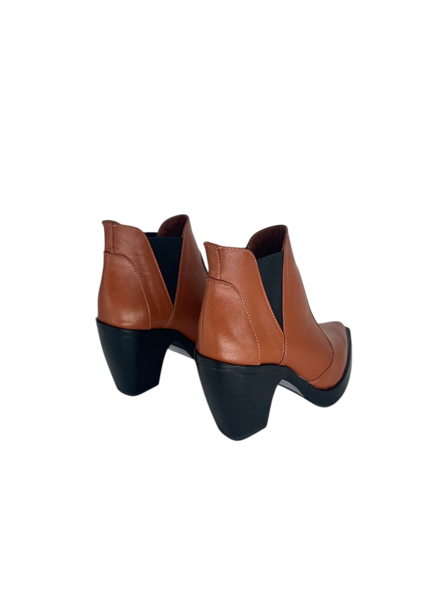 Ghete de dama din piele naturala Galarieli Noeva