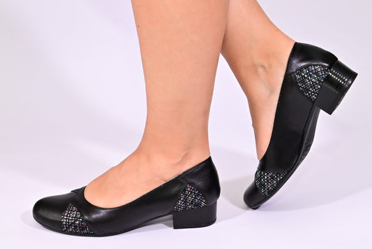 Pantofi de damă din piele naturală Galarieli Mera